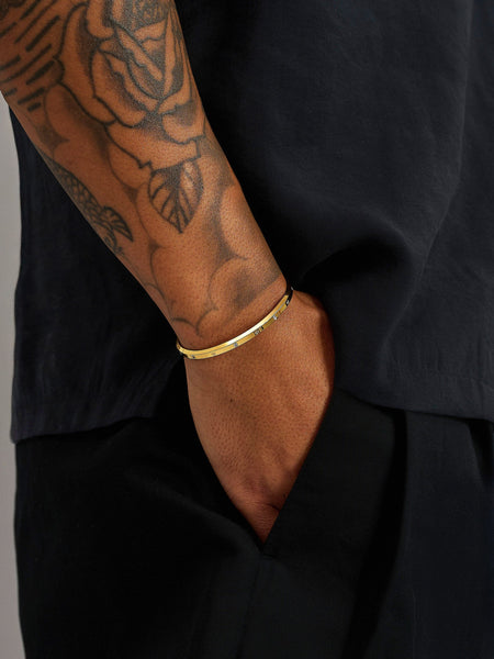 Gold Fleur de Lis Cuff – Nialaya