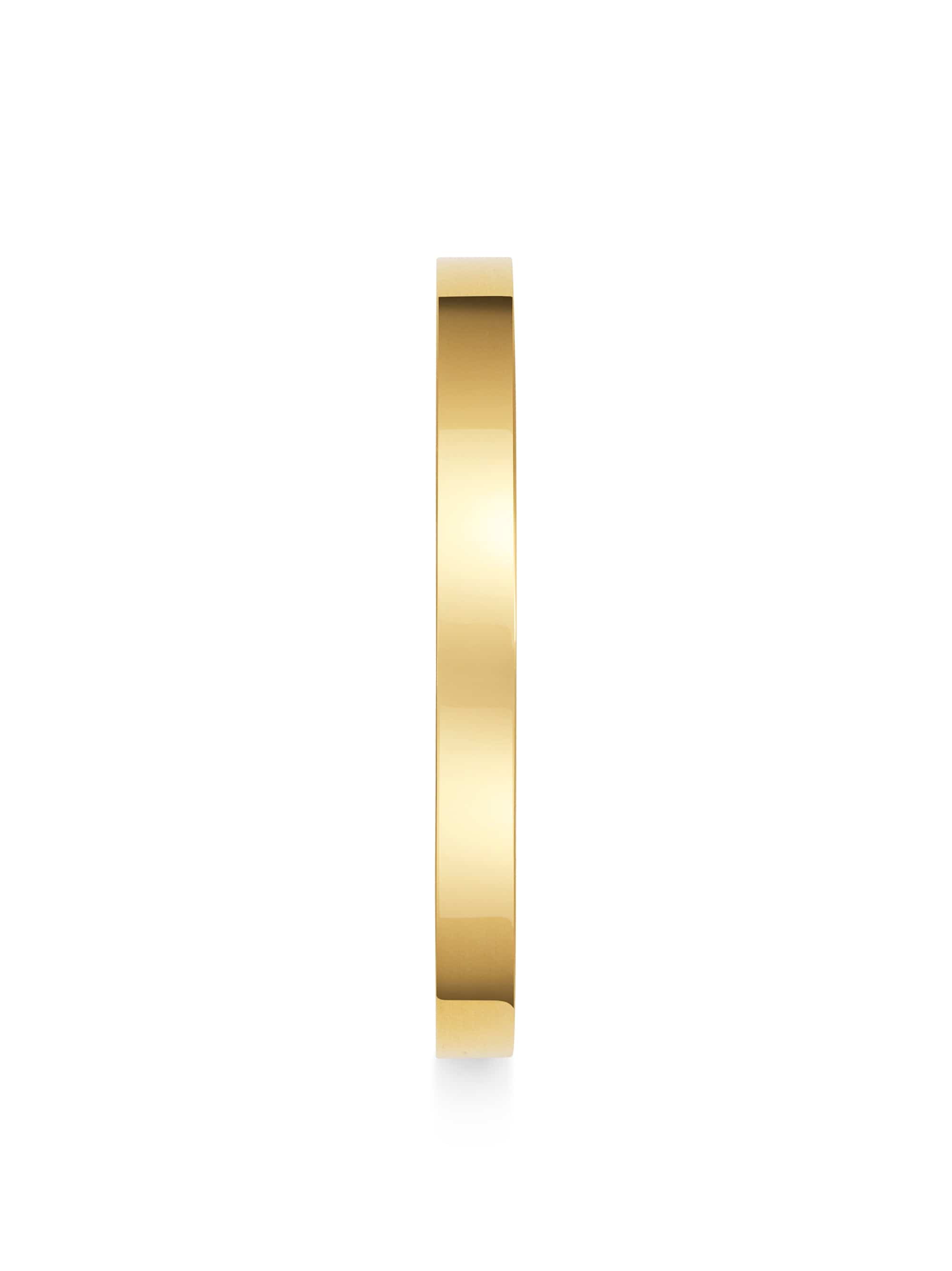 Nialaya Men's Bangle Men's Gold Open Cuff Bangle Men's Gold Open Cuff Bangle