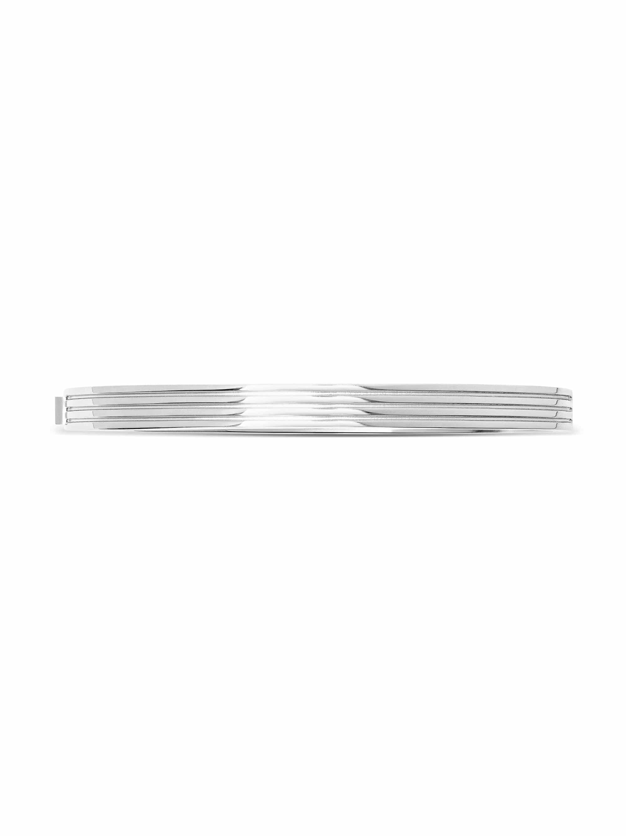 Nialaya Men's Bangle Men's Silver Gentleman Bangle
