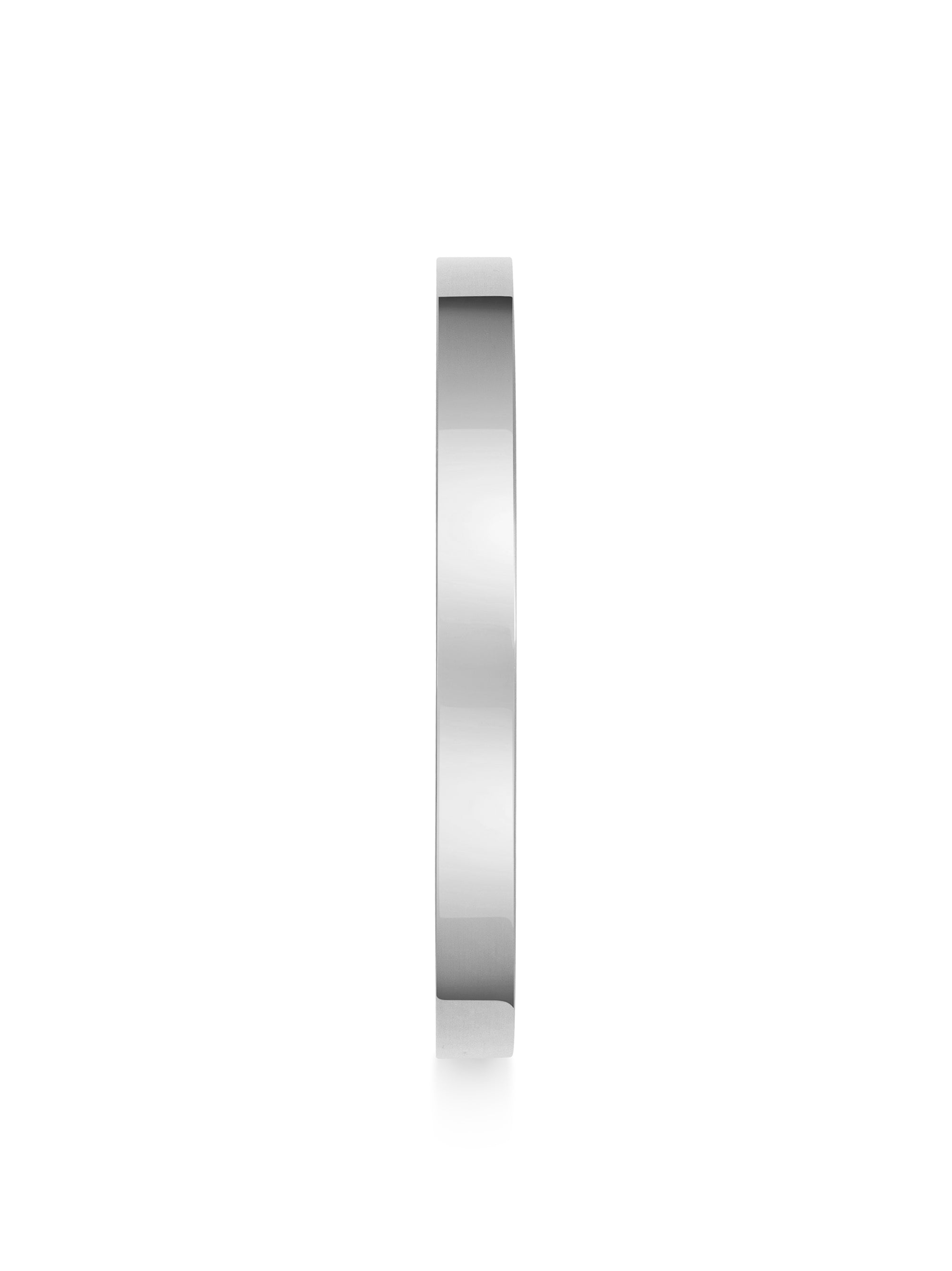 Nialaya Men's Bangle Men's Silver Open Cuff Bangle Men's Silver Open Cuff Bangle
