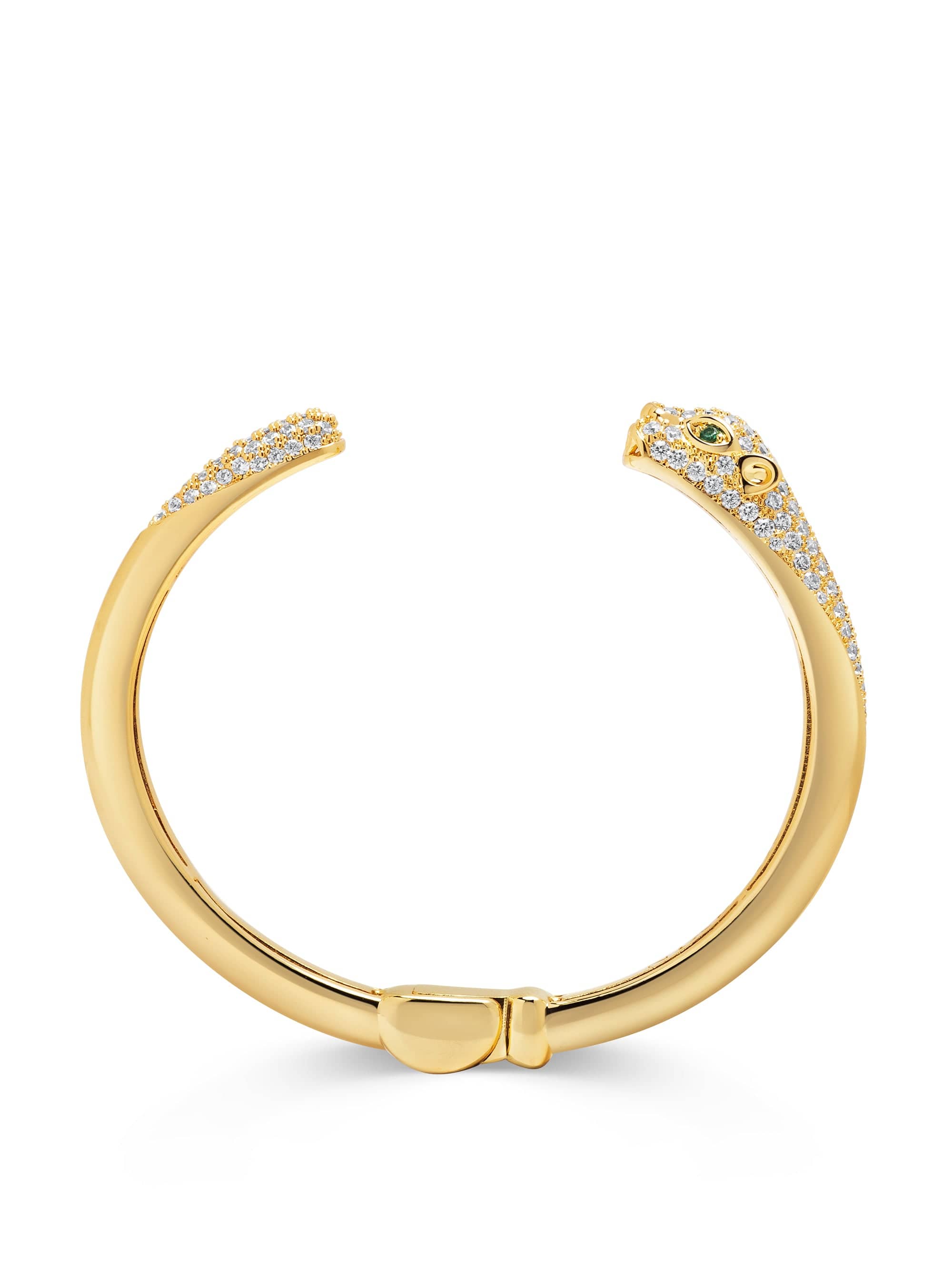 Nialaya Men's Bangle Panther Cuff Bangle Panther Cuff Bangle
