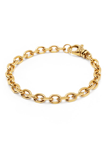 Cable Chain Bracelet - Gold