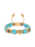 The Dorje Flatbead Collection - Turquoise and Gold
