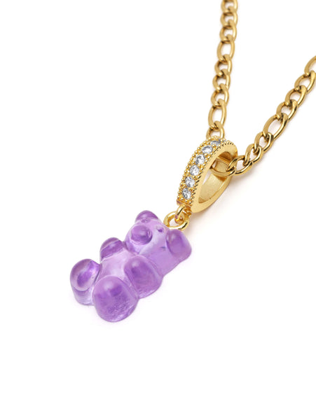 [ReinSein]ACC★Purple Teddybear Necklace February Applause 9