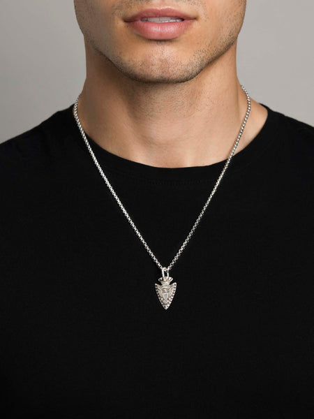 Sterling silver arrow necklace outlet