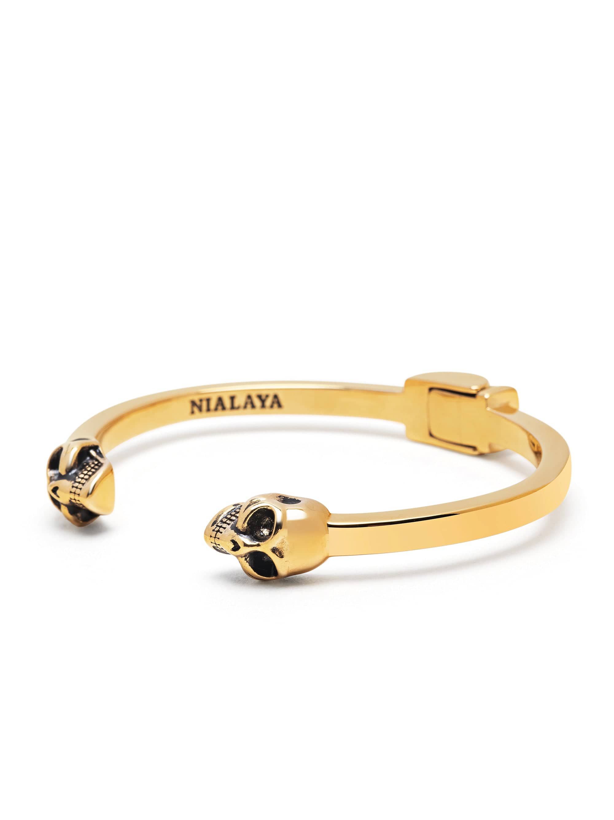 Nialaya Men's Stack Bracelet The Porto Cervo Stack