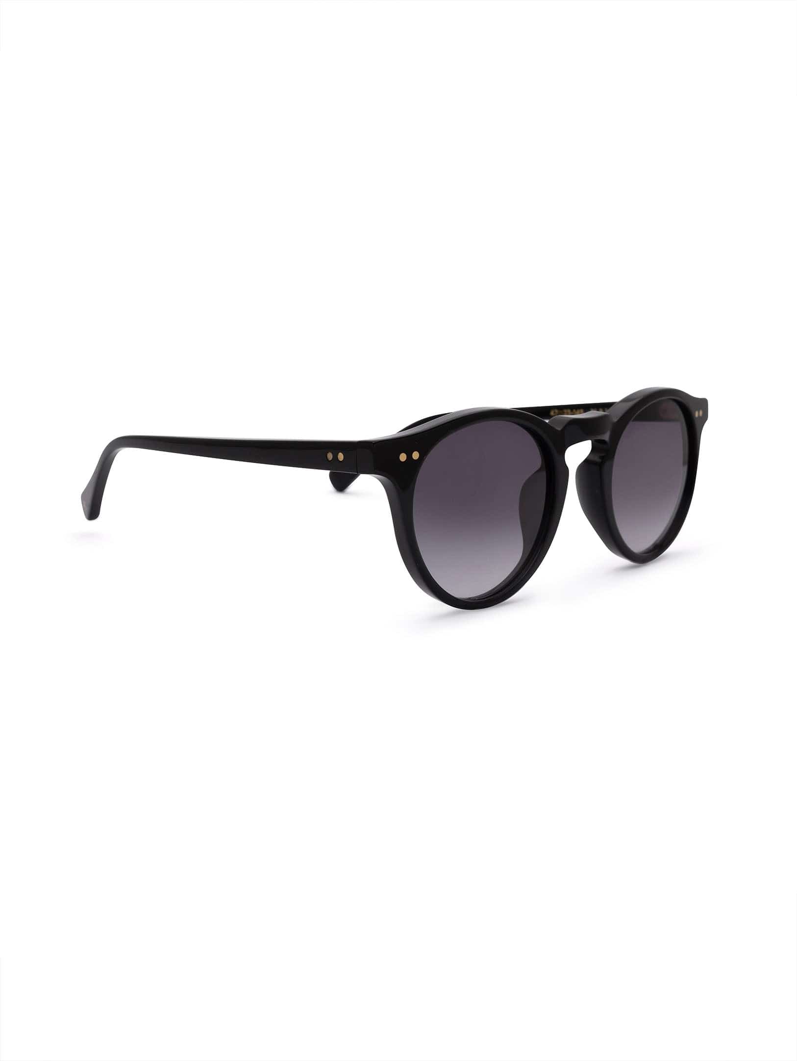 Nialaya Sunglasses Malibu Sunglasses - Grey Gradient on Black NIASUN_009
