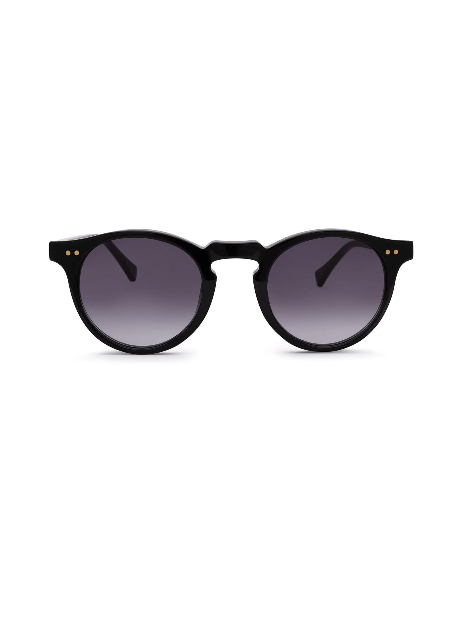 Nialaya Sunglasses Malibu Sunglasses - Grey Gradient on Black NIASUN_009