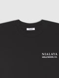 Nialaya T-Shirt Classic Nialaya Logo Tee in Black