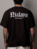 Nialaya T-Shirt Nialaya LA Happy Bear Tee in Black