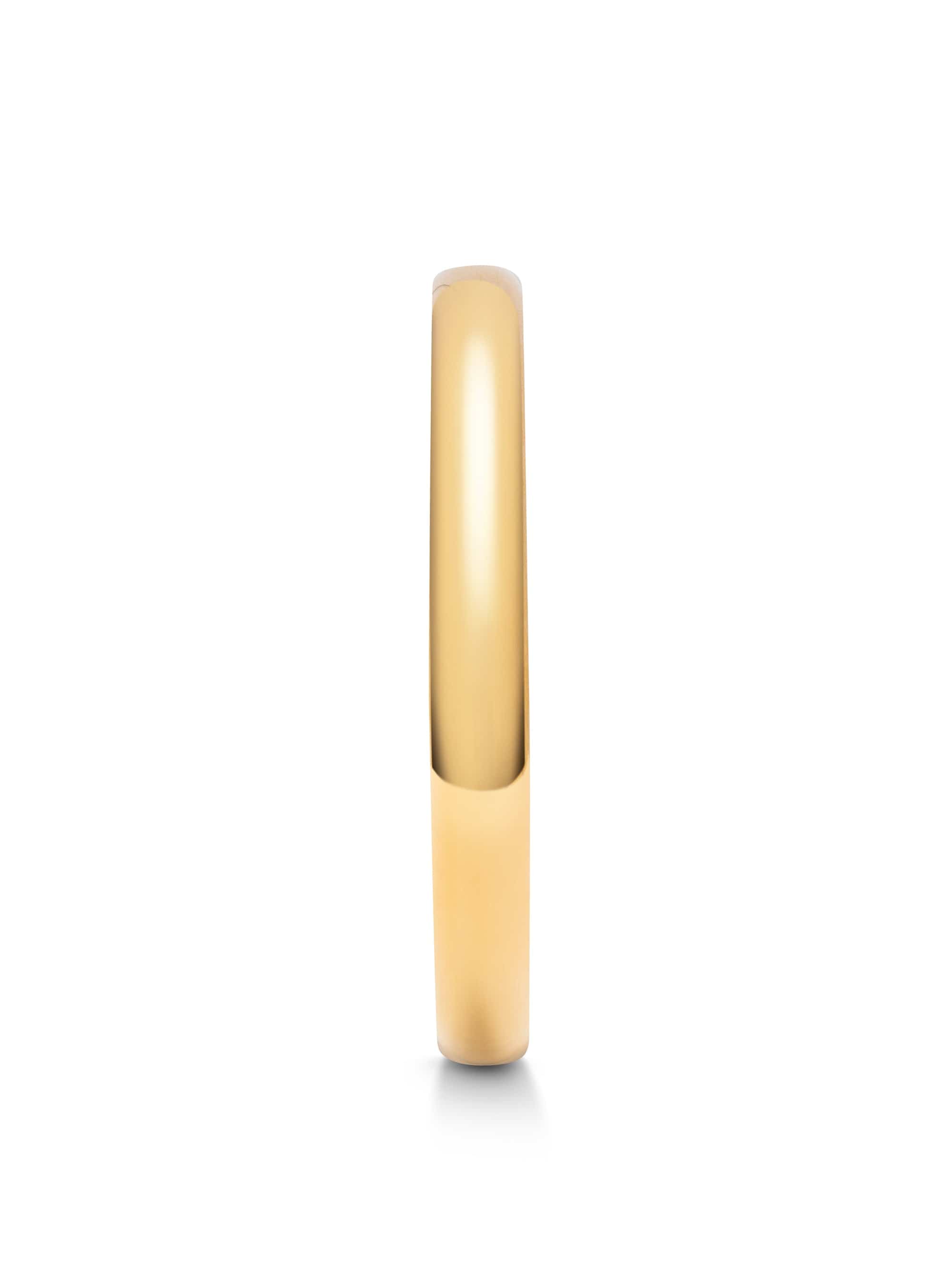 Nialaya Women's Bangle Classic 8mm Round Bangle in Gold Classic 8mm Round Bangle in Gold One Size WBANG_086