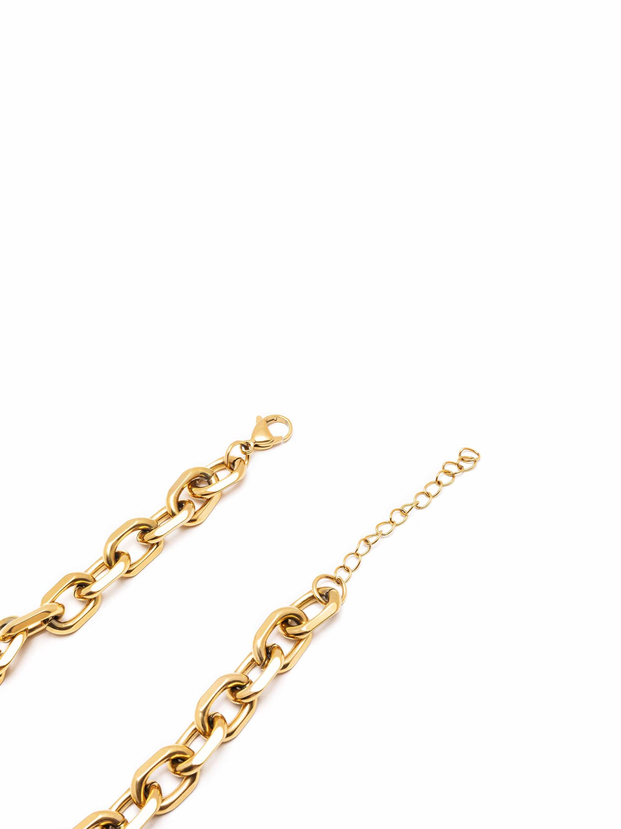 Nialaya Women's Chain Bracelet Round Cable Chain Bracelet in Gold Round Cable Chain Bracelet in Gold