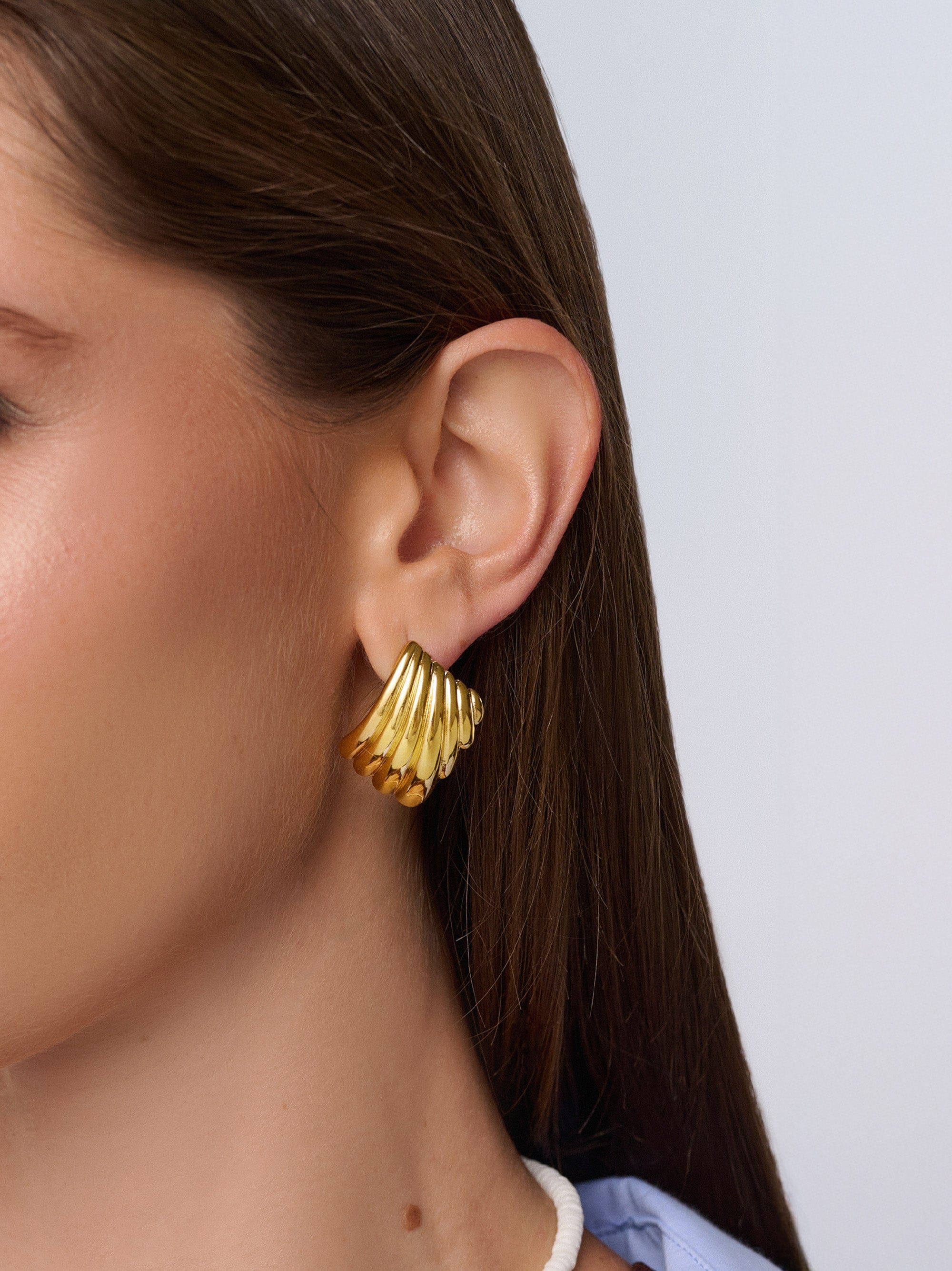 Nialaya Women's Earrings Women's Geometric Wing Earrings Women's Geometric Wing Earrings WEAR_041