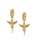 Nialaya Women's Earrings Women's Golden Angel Earrings WEAR_037