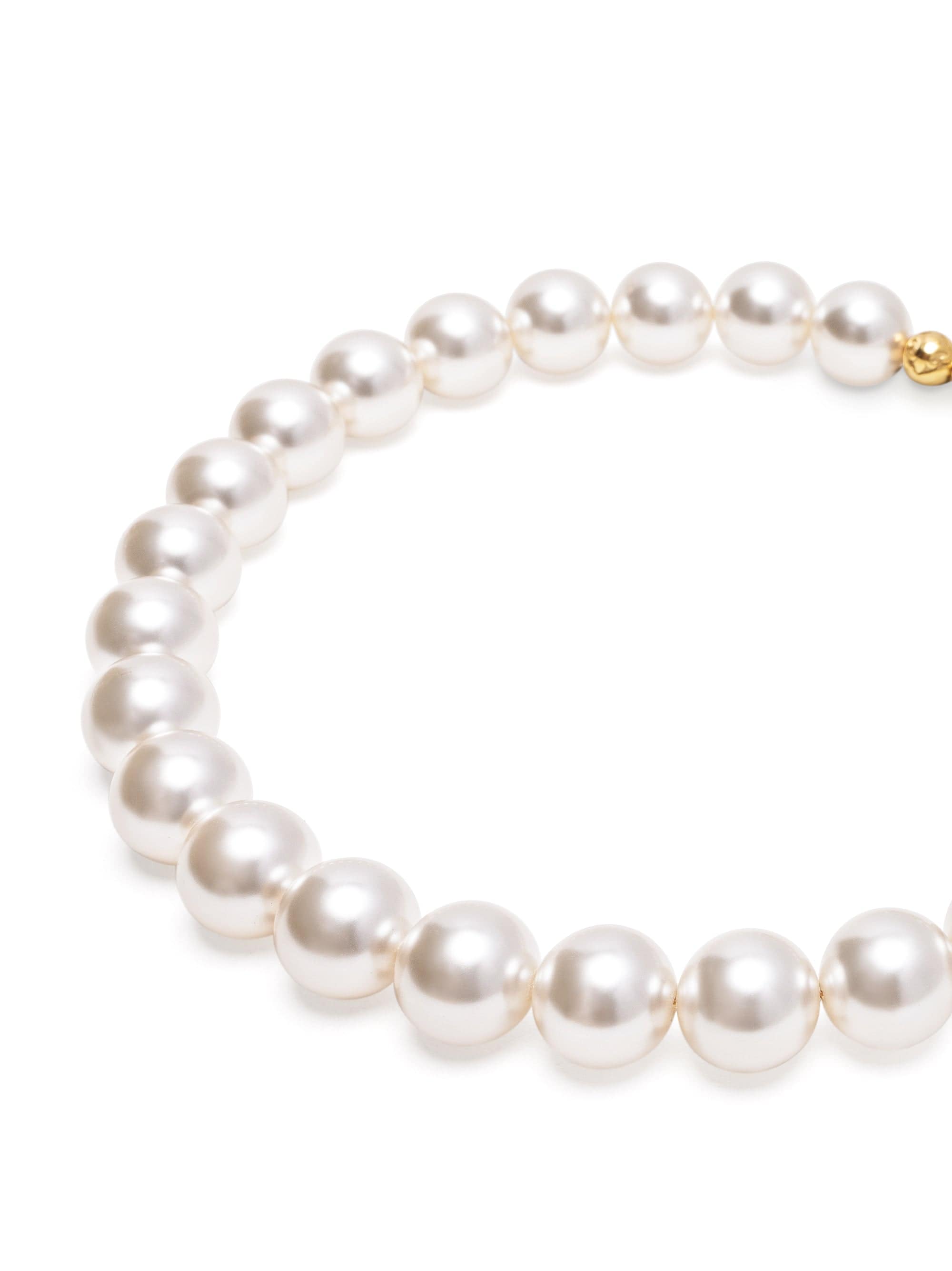 Nialaya Women's Necklace Chunky Pearl Choker Chunky Pearl Choker 15 Inches / 38.1 cm WNECK_322