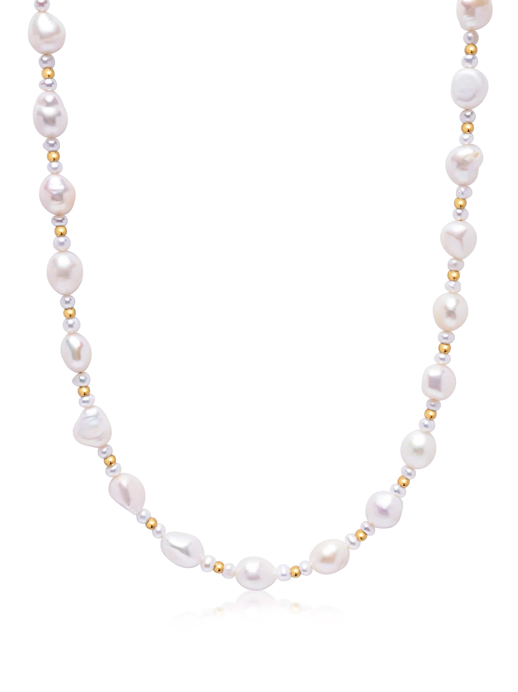 Nialaya Women's Necklace Portofino Pearl Choker Portofino Pearl Choker 15 Inches / 38.1 cm WNECK_301
