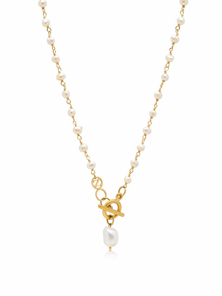 Women's Pearl Wrap Necklace – Nialaya