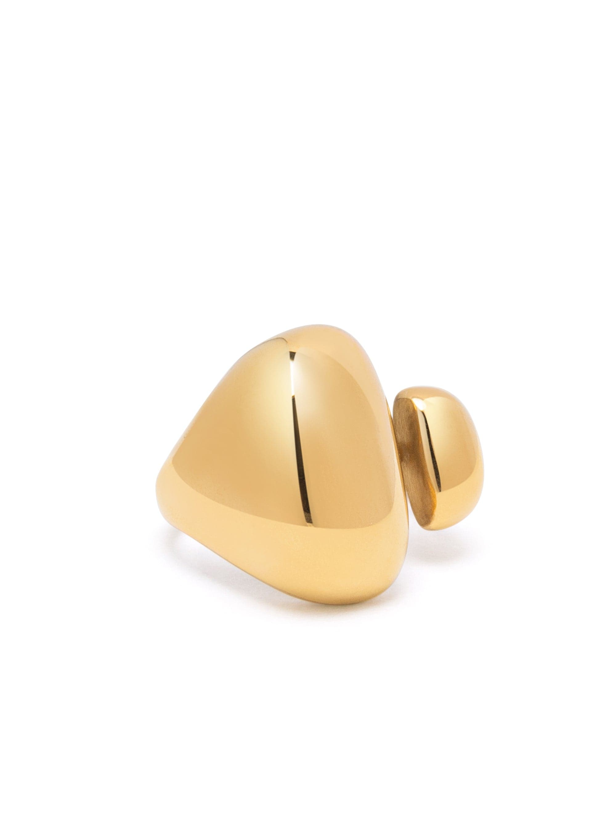 Nialaya Women's Ring Chunky Cuff Ring in Gold Chunky Cuff Ring in Gold One Size WRING_083