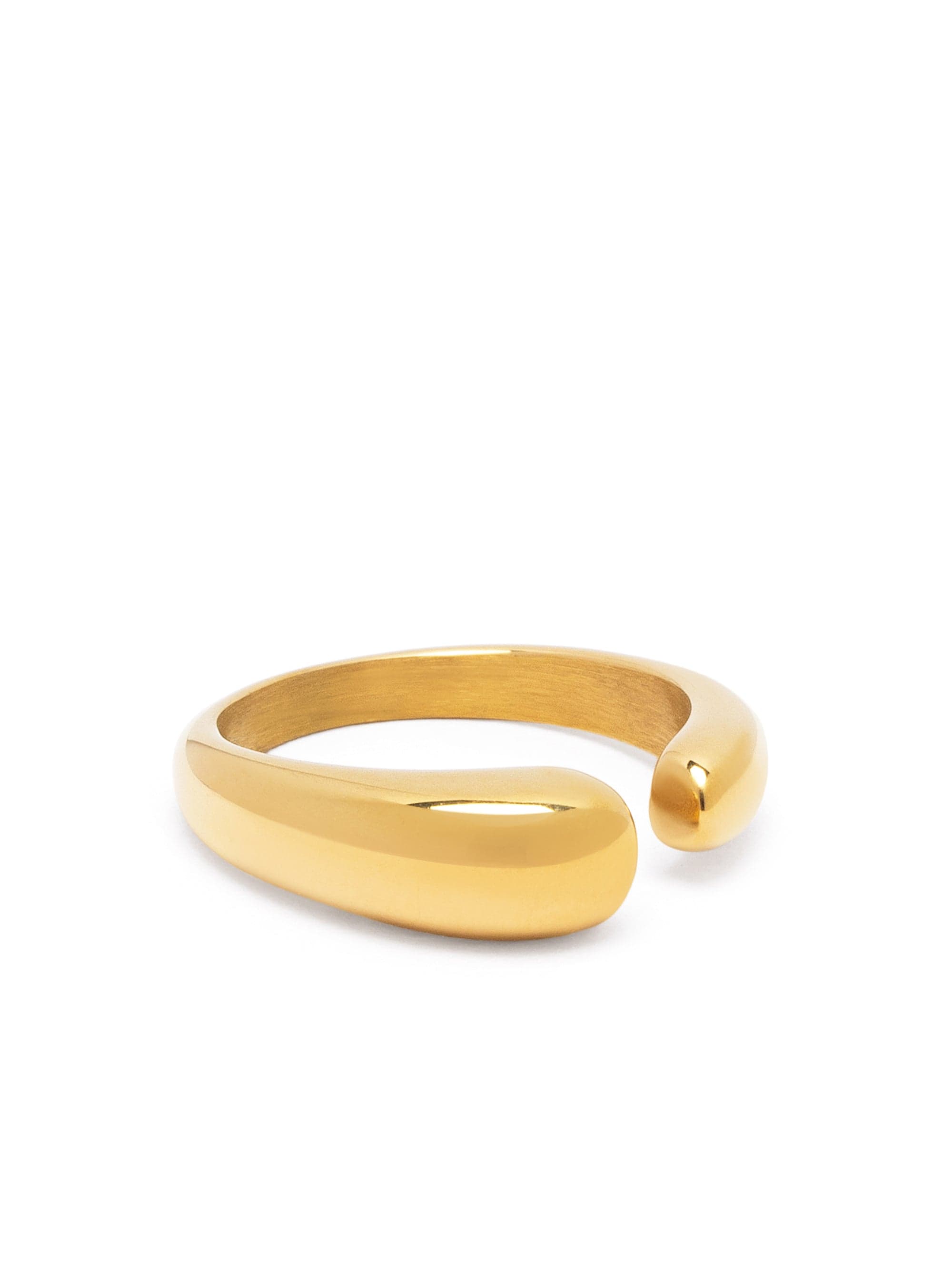 Nialaya Women's Ring Classic Cuff Ring in Gold Classic Cuff Ring in Gold One Size WRING_062