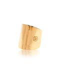 Nialaya Women's Ring Tube Ring in Gold