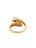 Nialaya Women's Ring Twisted Panther Ring in Gold