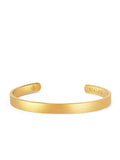 Men's Gold Open Cuff Bangle