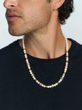 Men's Evil Eye Pearl Necklace