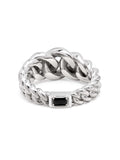 Men's Solid Sterling Silver Curb Link Ring