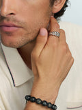 Men's Solid Sterling Silver Curb Link Ring