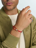 Red String Bracelet with Silver Hook