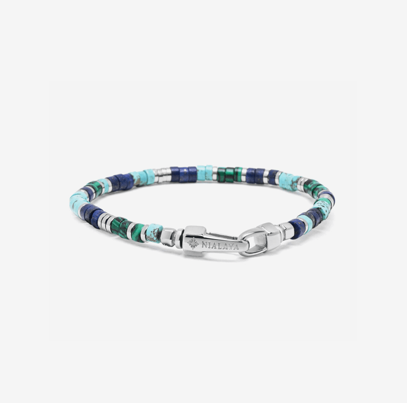 Riviera Ocean Heishi Bracelet