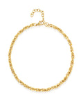Gold Rope Chain Choker