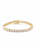Tennis Bracelet in Gold