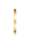 Nialaya Men's Bangle Men's Gold Open Cuff Bangle Men's Gold Open Cuff Bangle