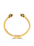 Nialaya Men's Bangle Men's Golden Skull Bangle