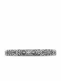 Nialaya Men's Bangle Vintage Cuff Bracelet in Silver Vintage Cuff Bracelet in Silver
