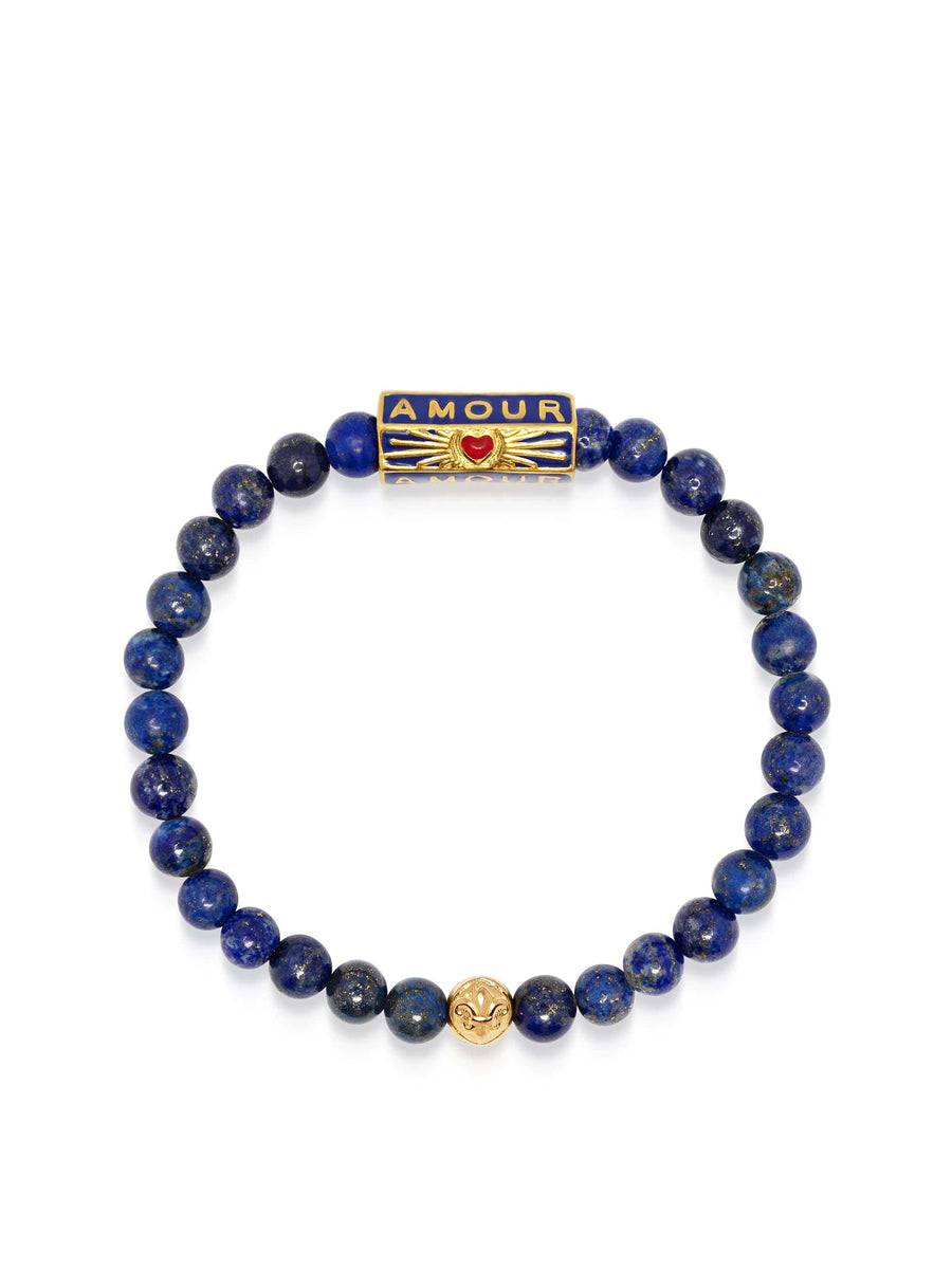 Amour Blue Lapis Lazuli Bracelet