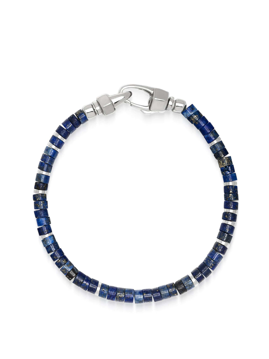 Blue Lapis Heishi Bracelet