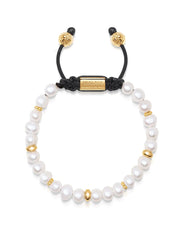Nialaya_Mens_Beaded_Bracelet_with_Pearl_and_Gold_Video