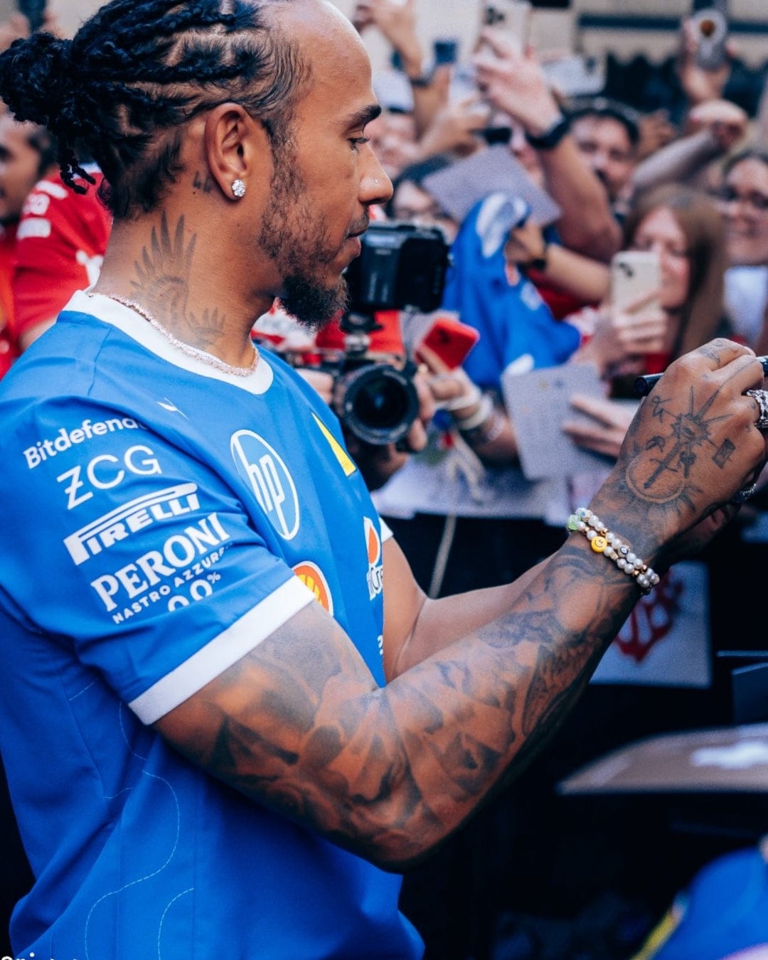 Nialaya Men's Beaded Bracelet Men's Pair of Dice Pearl Bracelet Men's Pair of Dice Pearl Bracelet