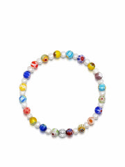 Nialaya_Mens_Pearl_Wristband_with_Hand_Painted_Glass_Beads_Video