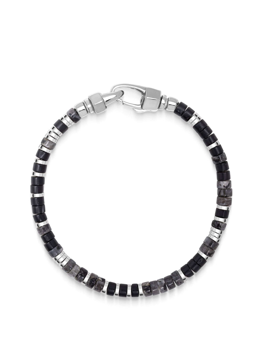 Midnight Onyx Heishi Bracelet