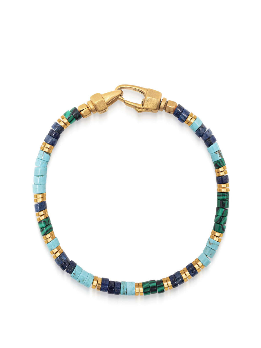 Ocean Mosaic Heishi Bracelet
