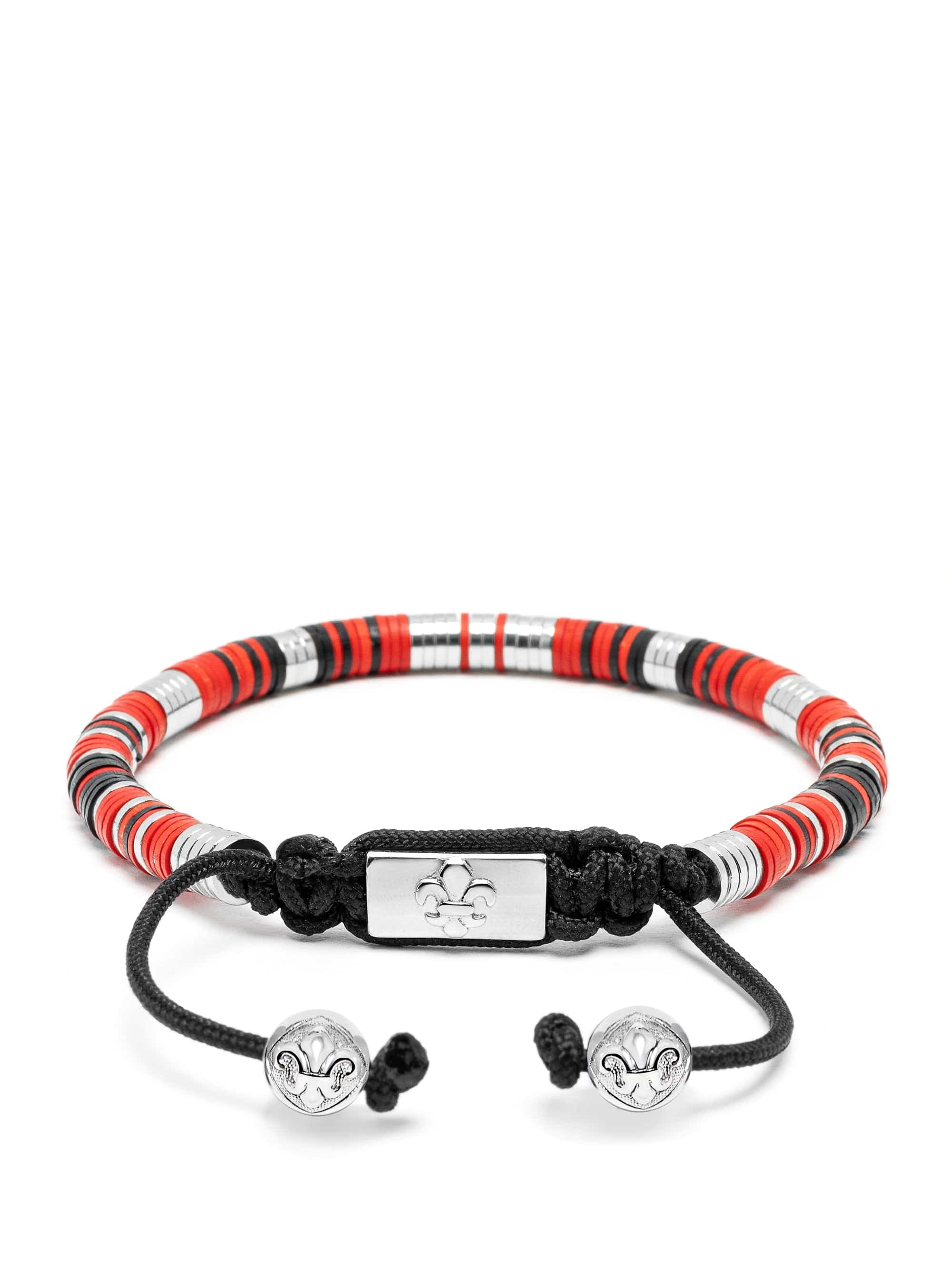 Nialaya Men's Beaded Bracelet Sedona Disc Bracelet Sedona Disc Bracelet