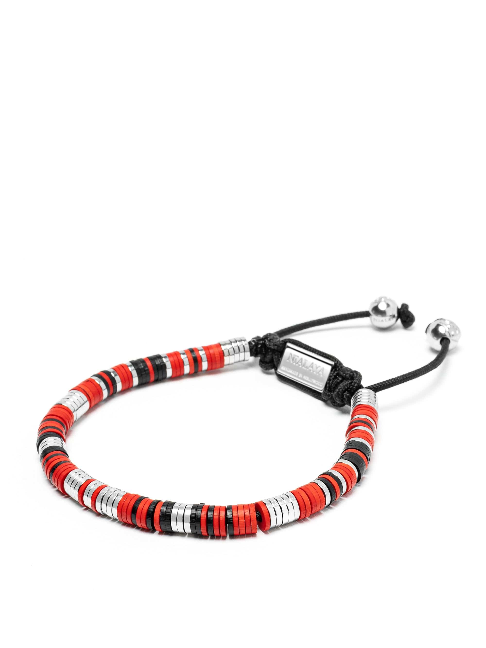 Nialaya Men's Beaded Bracelet Sedona Disc Bracelet Sedona Disc Bracelet