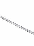 Nialaya Men's Bracelet Tennis Bracelet with Silver Tennis Bracelet with Silver