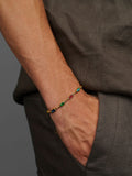 Nialaya Men's Chain Bracelet Men's Rectangle Tennis Bracelet Men's Rectangle Tennis Bracelet