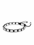 Nialaya Men's Flatbead Bracelet Men's Mini Flatbead Bracelet in Sterling Silver