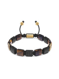The CZ Flatbead Collection - Brown Tiger Eye and Matte Onyx