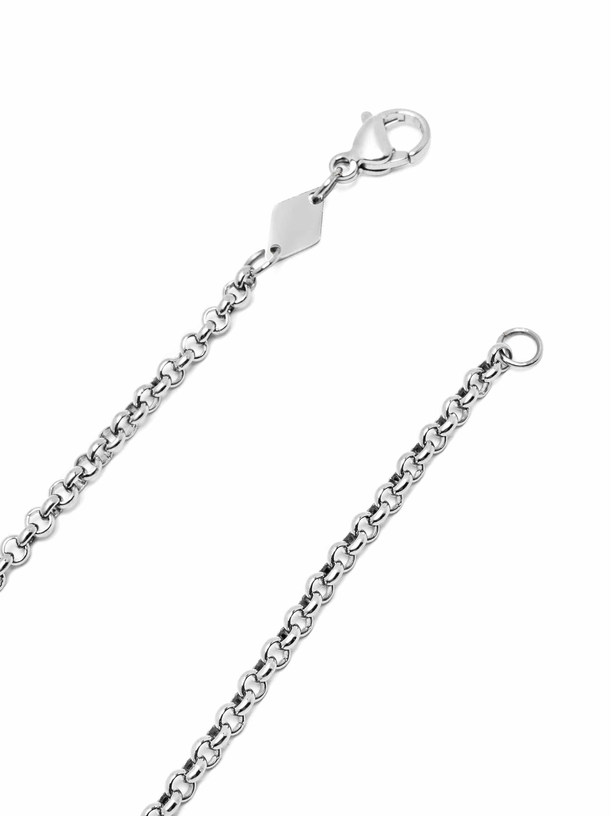 Nialaya Men's Necklace Cowboy Charm Necklace Cowboy Charm Necklace 22 Inches MNEC_430